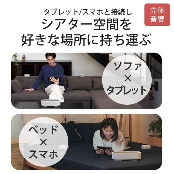 SONY(ソニー) ブルートゥーススピーカー  グレー HT-AX7 ［Bluetooth対応］ | SONY | 01