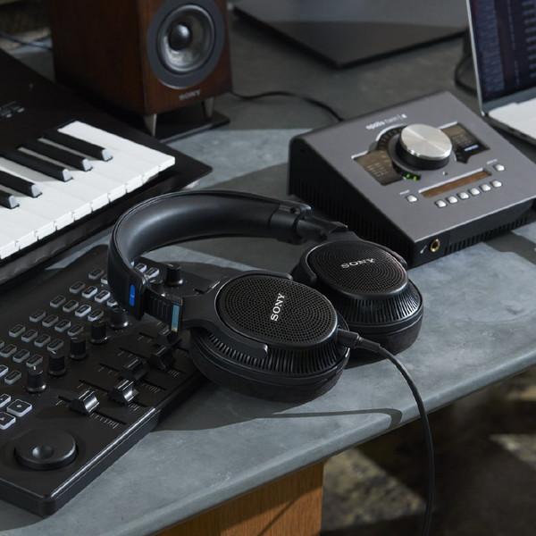 SONY(ソニー) モニターヘッドホン  ブラック MDR-MV1 ［φ6.3mm 標準プラグ］ | SONY | 19