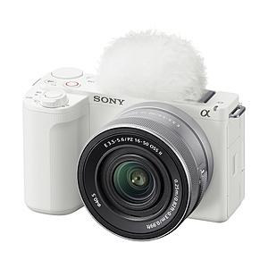 SONY(ソニー) VLOGCAM ZV-E10 II パワーズームレンズキット ミラーレス一眼カメラ  ホワイト ZV-E10M2K ［ズームレンズ］ [振込不可][代引不可] | SONY