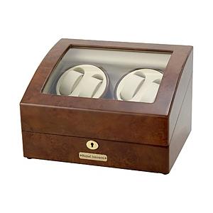 ロイヤルハウゼン 4本巻き自動巻き上げ機（5本収納）　GC03-D31 （ブラウン） 【並行輸入品】【864】 [振込不可] | ブランド登録なし