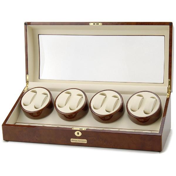 ロイヤルハウゼン 8本巻き自動巻き上げ機（9本収納）　GC03-Q31 （ブラウン） 【並行輸入品】 | ブランド登録なし | 02