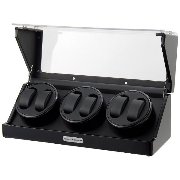 ロイヤルハウゼン 6本巻き自動巻き上げ機　GC03-T102BB （ブラック） 【並行輸入品】 | ブランド登録なし | 02