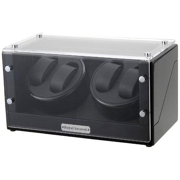 ロイヤルハウゼン 4本巻き自動巻き上げ機　GC03-D102BB （ブラック） 【並行輸入品】 | ブランド登録なし | 01