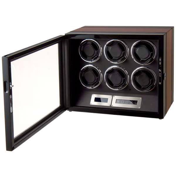 ロイヤルハウゼン ロイヤルハウゼン Royal hausen ワインディングマシーン ウォッチワインダー6本巻き   GC03-L21EB | ブランド登録なし | 02