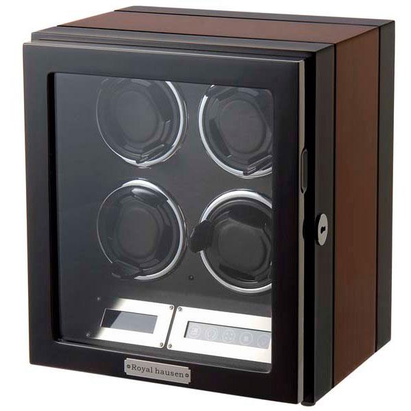 ロイヤルハウゼン ロイヤルハウゼン Royal hausen ワインディングマシーン ウォッチワインダー GC03-Q21EB 4本巻き | ブランド登録なし | 01