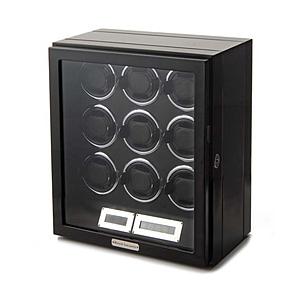 ロイヤルハウゼン ロイヤルハウゼン Royal hausen ワインダー LEDパネル ワインディングマシーン 高級ウォッチワインダー GC03-N21TB 9本巻き 木目調 | 