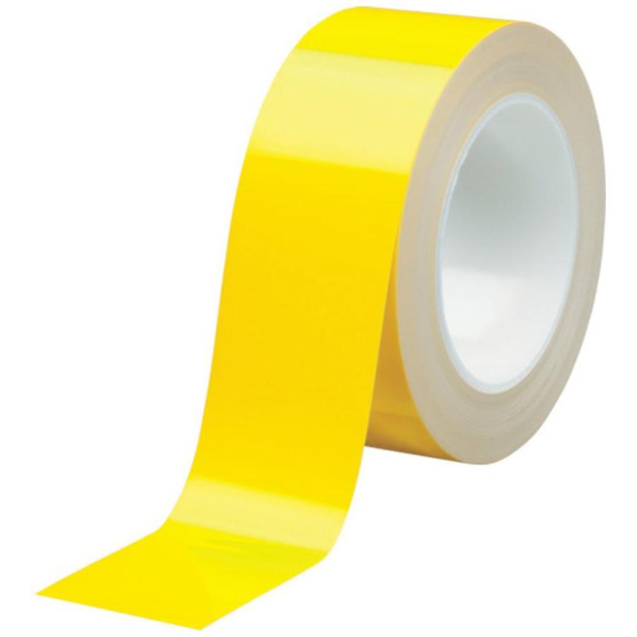 ミドリ安全 ベルデビバハードテープ 黄 50mmX20m【1巻】 | ミドリ安全