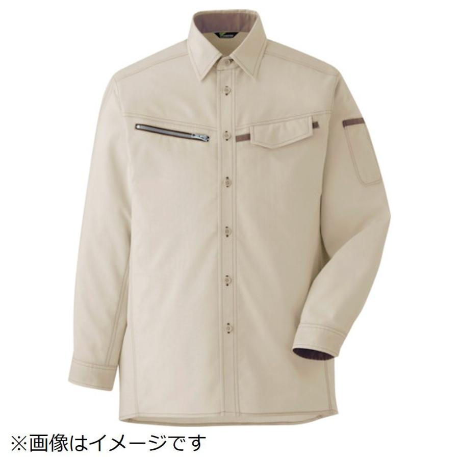 ミドリ安全 ミドリ安全　ベルデクセル　男女ペア　交織ストレッチシャツ　ＶＥＳ２５３０上　３Ｌ | ミドリ安全