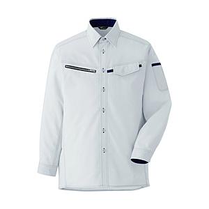 ミドリ安全 ミドリ安全　ベルデクセル　男女ペア　交織ストレッチシャツ　ＶＥＳ２５３１上　Ｓ | ミドリ安全