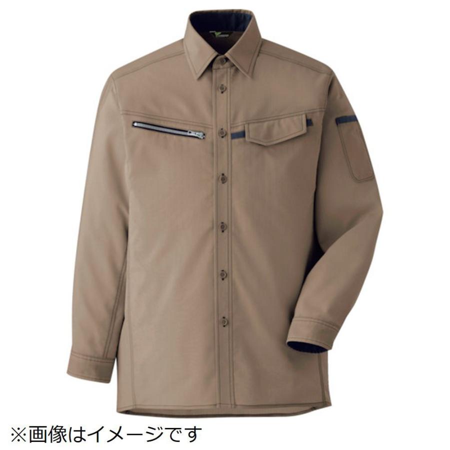 ミドリ安全 ミドリ安全　ベルデクセル　男女ペア　交織ストレッチシャツ　ＶＥＳ２５３４上　５Ｌ | ミドリ安全