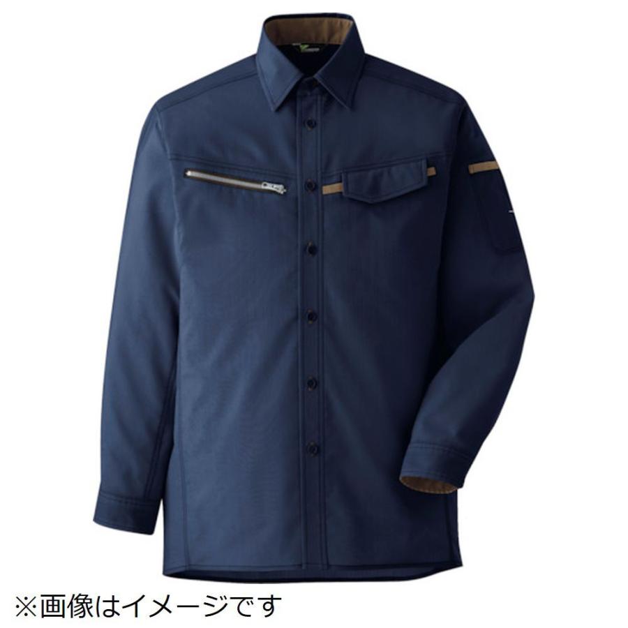 ミドリ安全 ミドリ安全　ベルデクセル　男女ペア　交織ストレッチシャツ　ＶＥＳ２５３７上　５Ｌ | ミドリ安全