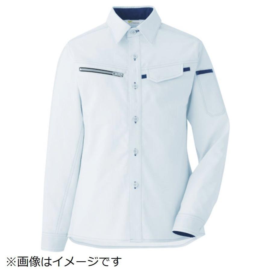 ミドリ安全 ミドリ安全　ベルデクセル　交織ストレッチ　女子シャツ　ＶＥＬＳ２５３１　上　９
