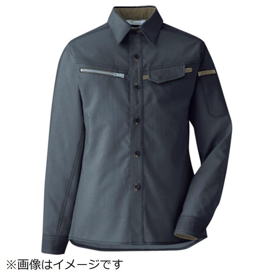 ミドリ安全 ミドリ安全　ベルデクセル　交織ストレッチ　女子シャツ　ＶＥＬＳ２５３９　上　９ | ミドリ安全