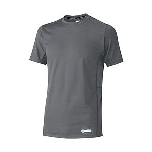 ミドリ安全 ミドリ安全　ベルデクセル　男女共用　半袖クールコアＴシャツ　ＶＥＣ１１上　グレー　Ｌ   VEC11-UE-L | ミドリ安全