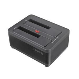 CENTURY(センチュリー) 裸族のお立ち台TWIN (CROS2U3CP6G) | CENTURY（電子機器）