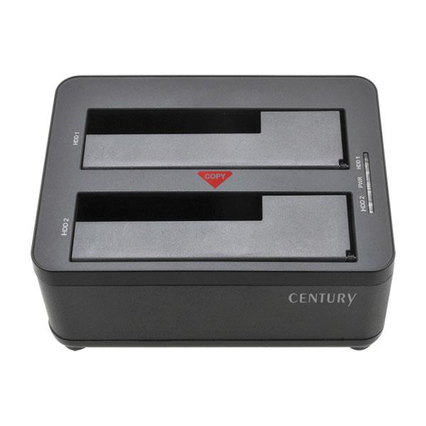 CENTURY(センチュリー) 裸族のお立ち台TWIN (CROS2U3CP6G) | CENTURY（電子機器） | 02