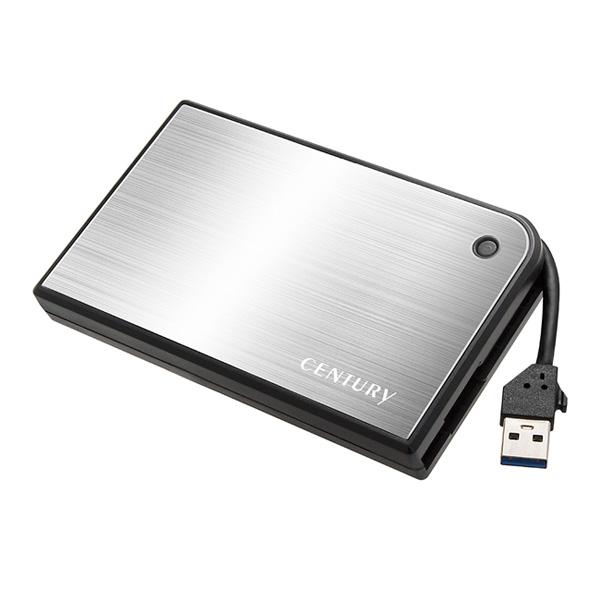 CENTURY(センチュリー) MOBILE BOX USB3.0接続 SATA6G 2.5インチHDD / SSDケース (CMB25U3SV6G) [振込不可][代引不可] | CENTURY（電子機器） | 01