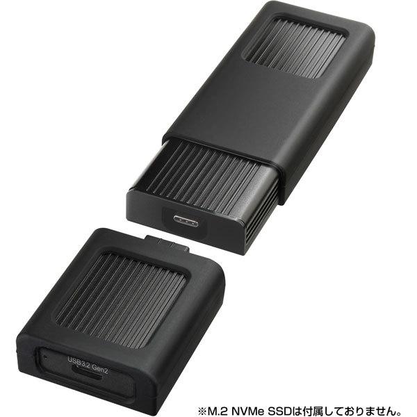 CENTURY(センチュリー) CRAM2NVU32C SSDケース＋変換アダプター USB-C＋USB-Aコネクタ NVMe SSD専用 裸族の頭  ［M.2対応 /NVMe /1台］ | CENTURY（電子機器） | 01