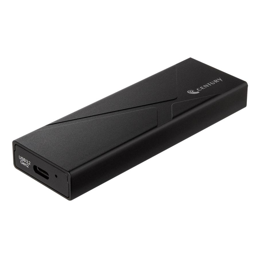 CENTURY(センチュリー) CM2NVSDBU32C SSDケース USB-C＋USB-A接続 どっち〜もBOX M.2 SATA / NVMe ［1台 /M.2対応］ [振込不可][代引不可] | CENTURY（電子機器） | 01