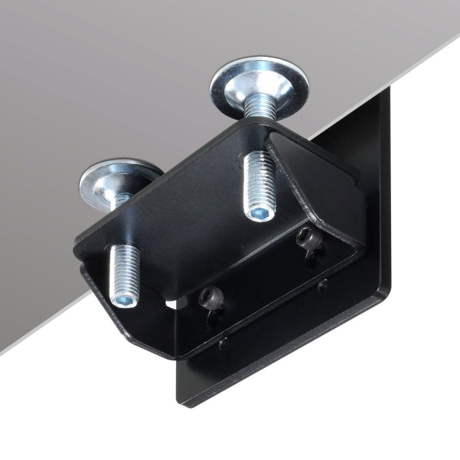 CENTURY(センチュリー) モニターアーム [1画面 /〜49インチ] 上下昇降式 クランプ式 RACEN ブラック CRC-HWMA01BK | CENTURY（電子機器） | 04