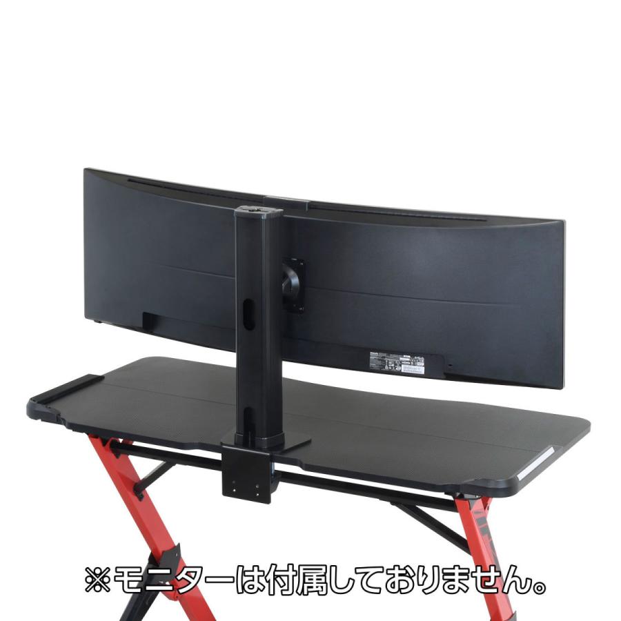 CENTURY(センチュリー) モニターアーム [1画面 /〜49インチ] 上下昇降式 クランプ式 RACEN ブラック CRC-HWMA01BK | CENTURY（電子機器） | 06