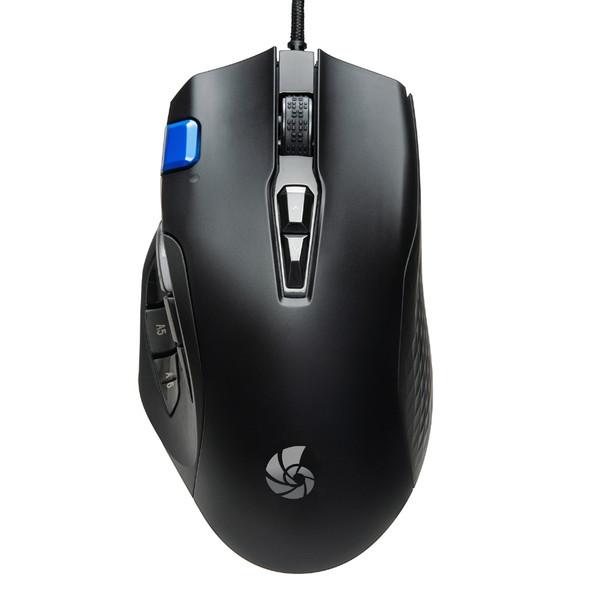 CENTURY(センチュリー) ゲーミングマウス RACEN ブラック CRC-GMRGB03 ［IR LED /有線 /12ボタン /USB］ [振込不可][代引不可] | CENTURY（電子機器） | 01