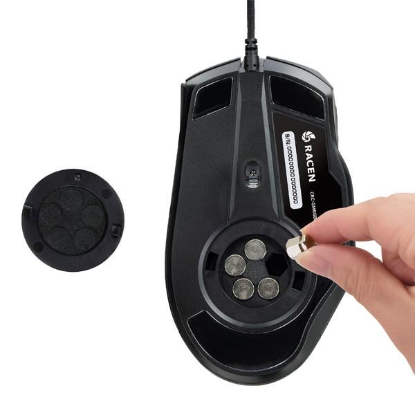 CENTURY(センチュリー) ゲーミングマウス RACEN ブラック CRC-GMRGB03 ［IR LED /有線 /12ボタン /USB］ [振込不可][代引不可] | CENTURY（電子機器） | 06