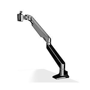 CENTURY(センチュリー) モニターアーム [1画面 /〜32インチ] ガス圧式 4軸  ブラック CGMA-4A1MBK2 | CENTURY（電子機器）