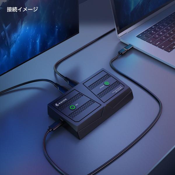 CENTURY(センチュリー) 〔ゲームキャプチャー〕PCレス・PC接続両対応 RACEN「ゲーミングビデオキャプチャ Multi」 ブラック CRC-GVCAP04 | CENTURY（電子機器） | 03