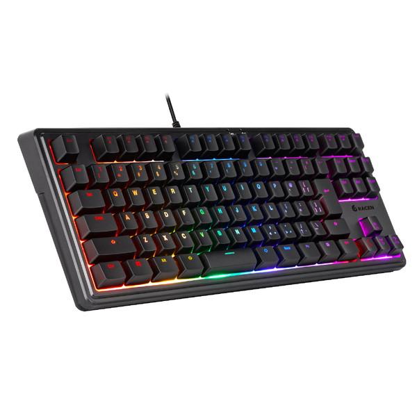 CENTURY(センチュリー) ゲーミングキーボード RACEN テンキーレス ブラック CRC-GMBKRGB02 ［有線 /USB］ | CENTURY（電子機器） | 02