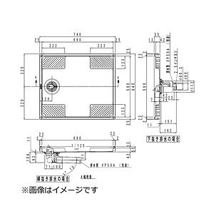 Panasonic(パナソニック) 全自動洗濯機用 防水フロアー   GB745 | Panasonic
