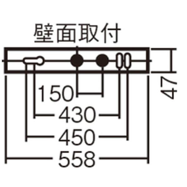 Panasonic(パナソニック) 【要電気工事】 壁・棚下直付型LED流し元灯 （980lm・FL20W相当）　LGB52095LE1 昼白色 | Panasonic | 02