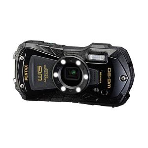 PENTAX(ペンタックス) PENTAX WG-90 コンパクトデジタルカメラ  ブラック  ［防水+防塵+耐衝撃］ 【864】 [振込不可][代引不可] | ペンタックス