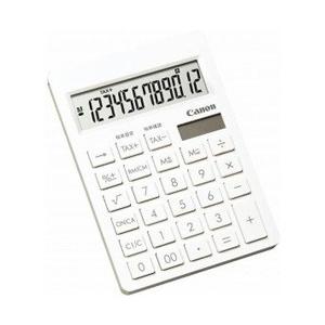 Canon(キヤノン) 電卓 「シンプルスマートシリーズ」（12桁） SI-120T （ピュアホワイト） | キヤノン