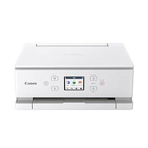 Canon(キヤノン) TS7630 WH 5色インクジェット複合機 PIXUS(ピクサス) ホワイト ［カード／名刺〜A4］ | キヤノン