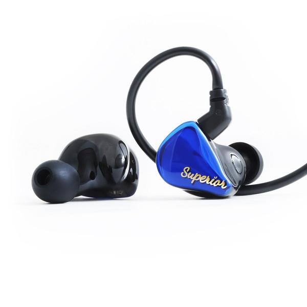 qdc イヤホン カナル型 IEM  アズール ブルー QDC-SUPERIOR-BL ［φ3.5mm ミニプラグ］ |  | 03