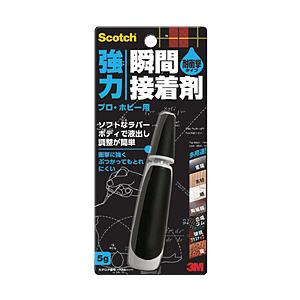 3Mジャパン スコッチ　強力瞬間接着剤　耐衝撃　プロ・ホビー用　5g | 