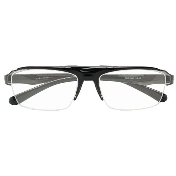 エニックス 跳ねあげ　FLIP-UPリーディンググラス FUR-20001-（ブラック/+3.50） 【864】 [振込不可] |  | 02