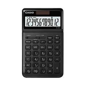 CASIO(カシオ) スタイリッシュ電卓（12桁）　JF-S200-BK-N　ブラック | CASIO