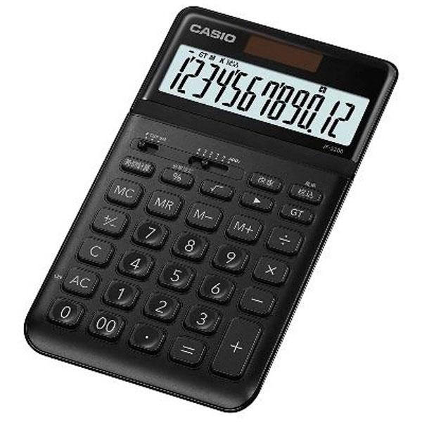 CASIO(カシオ) スタイリッシュ電卓（12桁）　JF-S200-BK-N　ブラック | CASIO | 02