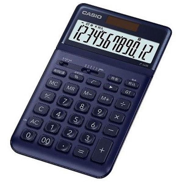 CASIO(カシオ) スタイリッシュ電卓（12桁）　JF-S200-NY-N　ネイビー | CASIO | 02