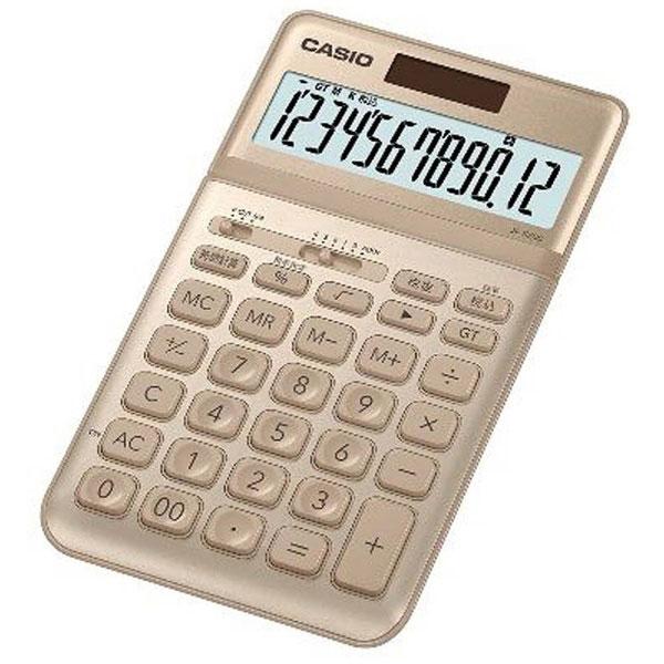 CASIO(カシオ) スタイリッシュ電卓（12桁）　JF-S200-GD-N　ゴールド | CASIO | 02