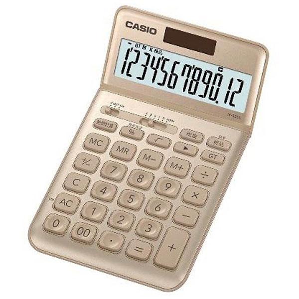 CASIO(カシオ) スタイリッシュ電卓（12桁）　JF-S200-GD-N　ゴールド | CASIO | 03
