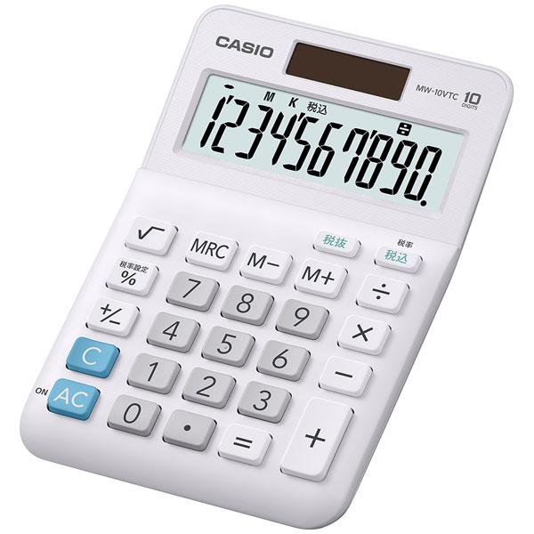 CASIO(カシオ) スタンダード電卓 MW-10VTC-N 【864】 [振込不可] | CASIO | 02
