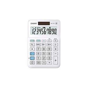 CASIO(カシオ) W税計算対応電卓 MW-100TC-WE-N ホワイト 【軽減税率対応】 | CASIO