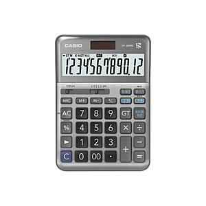CASIO(カシオ) 軽減税率計算対応電卓 DF-200RC-N [W税率対応 /12桁] 【軽減税率対応】 | CASIO