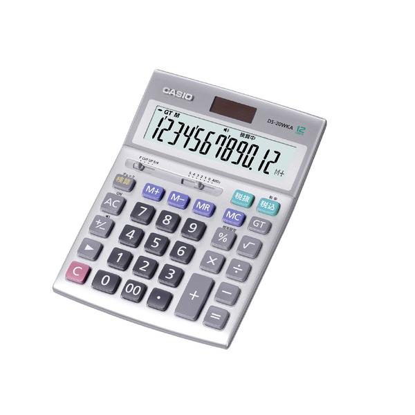 CASIO(カシオ) 本格実務電卓(検算)   DS-20WKA-N ［12桁］ | CASIO | 01