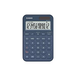CASIO(カシオ) デザイン電卓  ネイビー MW-C20D-NY-N ［12桁］ | CASIO
