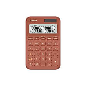 CASIO(カシオ) デザイン電卓  ブリックレッド MW-C20D-RD-N ［12桁］ | CASIO
