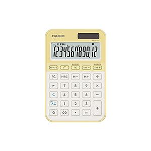 CASIO(カシオ) デザイン電卓  ライトイエロー MW-C20D-LY-N ［12桁］ | CASIO